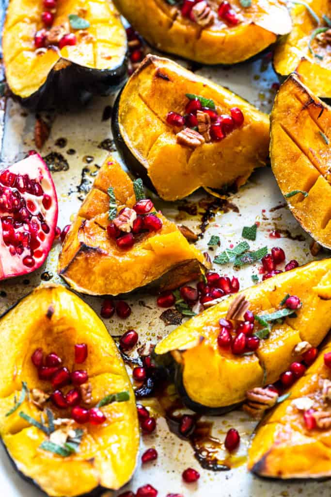 roasted acorn squash for fall