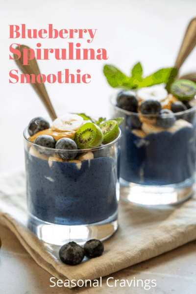 Blueberry and Spirulina Smoothie