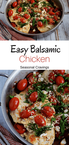 easy balsamic chicken
