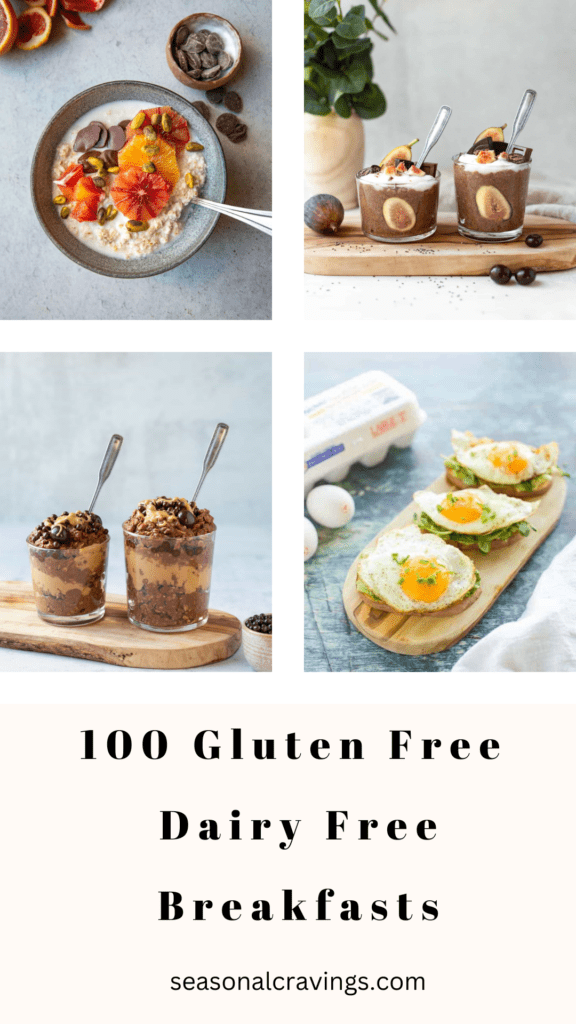 gluten free dairy free breakfasts