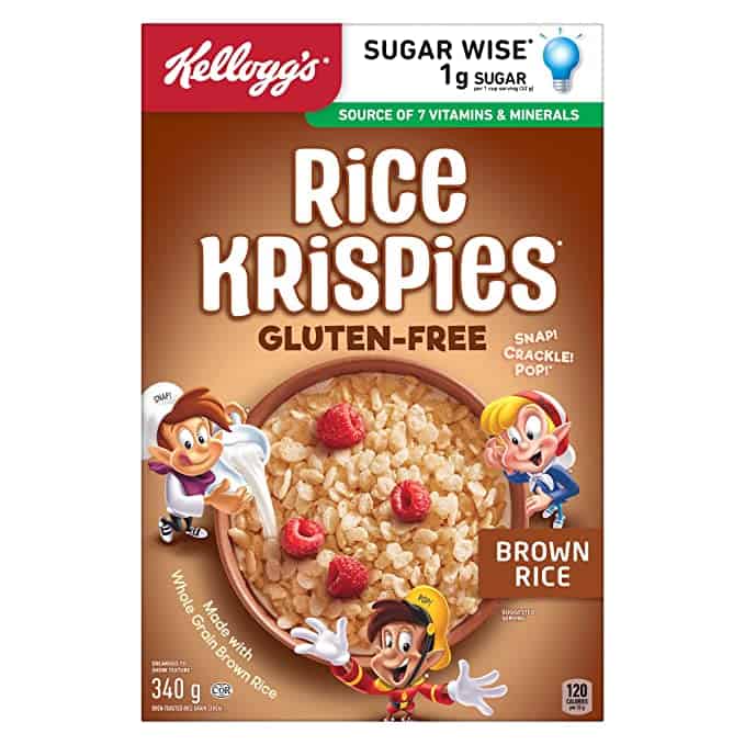 kelloggs gluten free rice krispies cereal