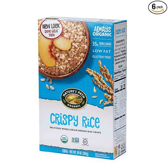 crispy rice cereal gluten free