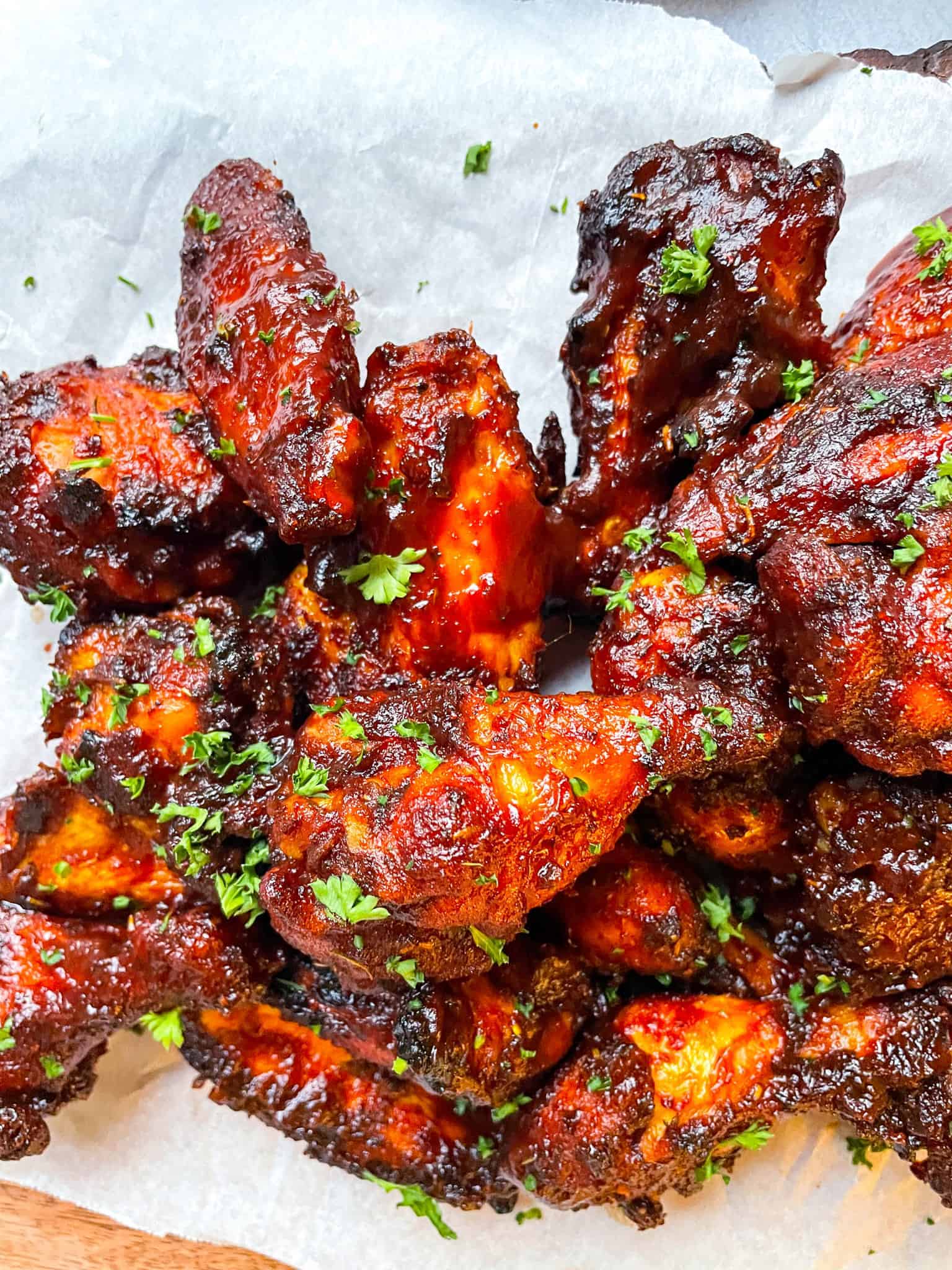 BBQ chicken wings