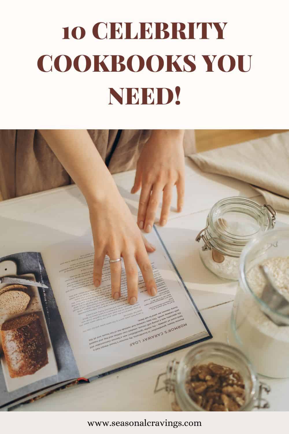 10 Best Celebrity Cookbooks to Spice up Your Life Seasonal Cravings