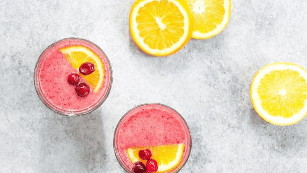 Healing Cranberry Smoothie