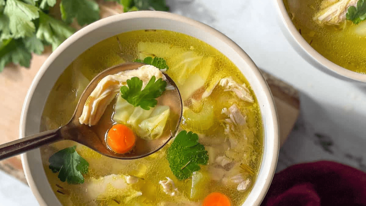 Chicken and Cabbage soup