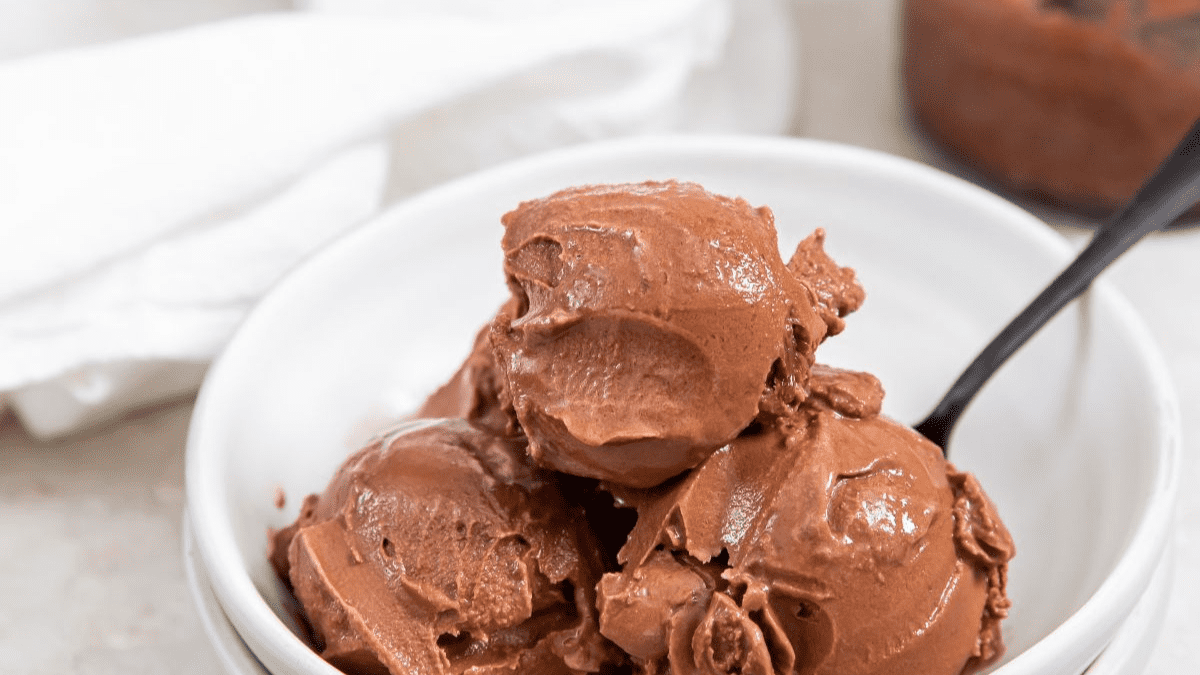 Chocolate Dairy Free Keto Ice Cream