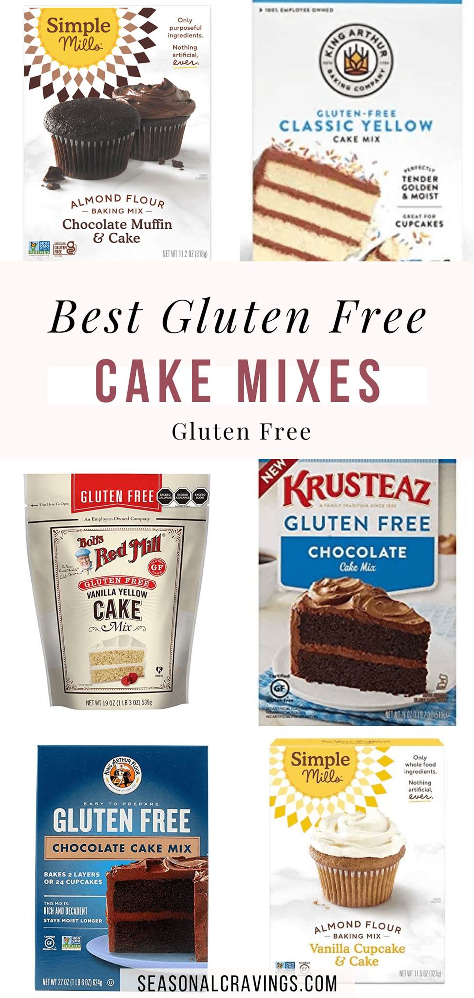 Best Gluten Free Cake Mix - Seasonal Cravings