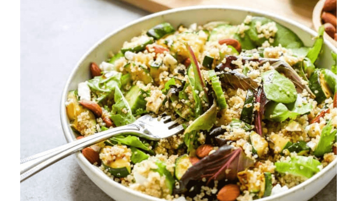 Quinoa Salad with Greens