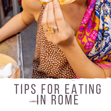 Planning to dine in Rome? Get insider tips on how to eat like a local from experts.