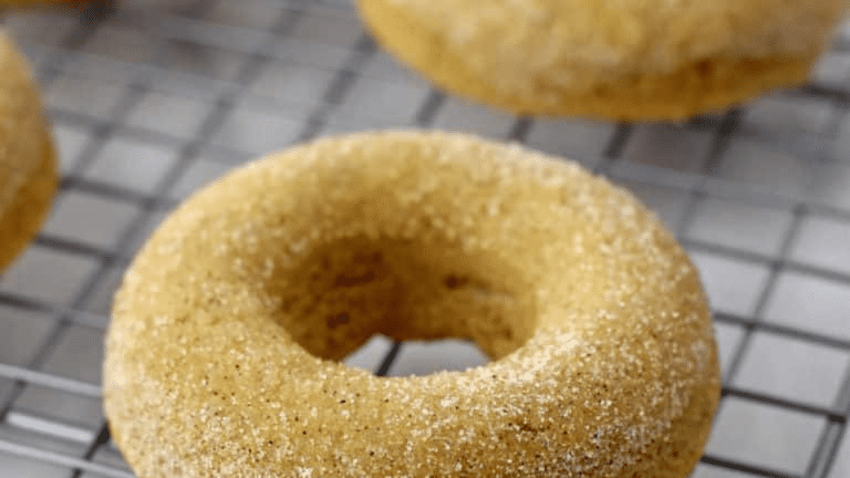Gluten-Free Cinnamon Sugar Donuts