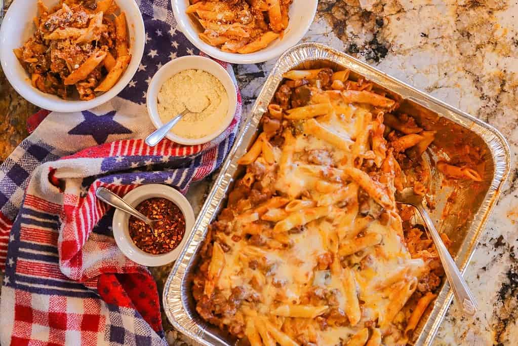 baked penne pasta