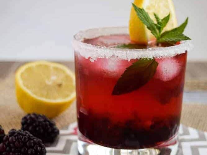 Easy Blackberry Mojito