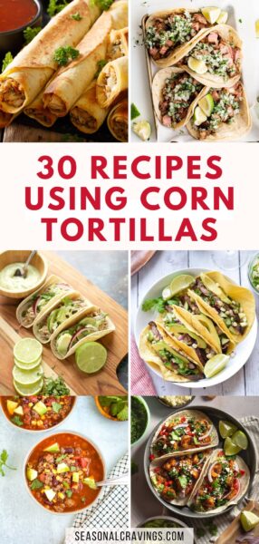 corn tortilla recipes