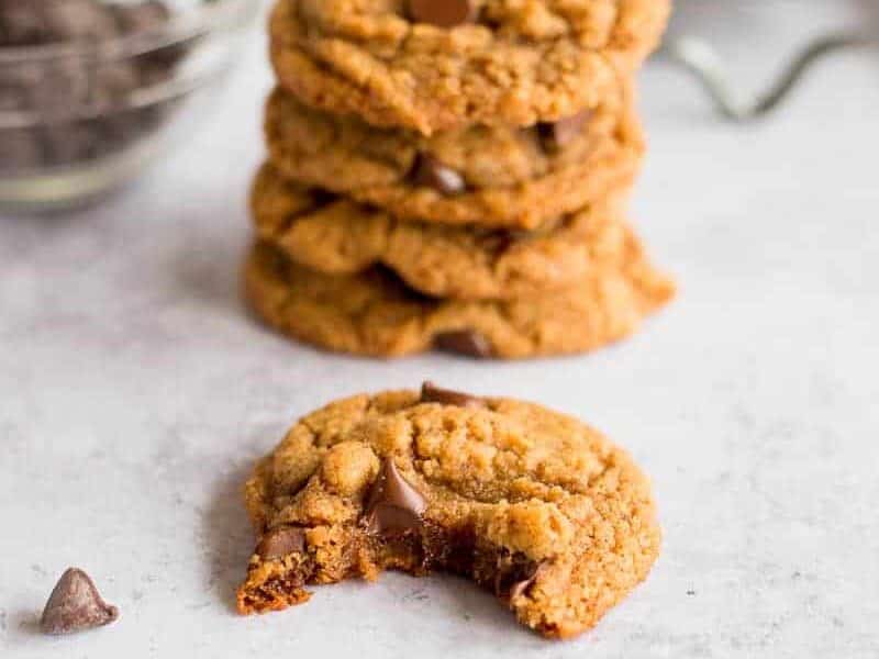 five ingredient chocolate chip cookies