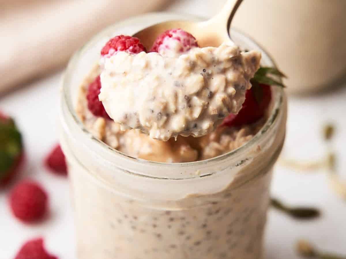 overnight oats with protein