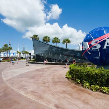 Entrance of Kennedy Space Center