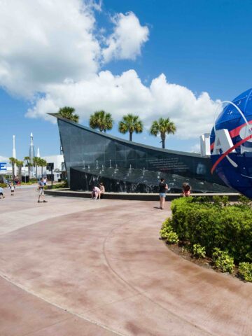 Entrance of Kennedy Space Center