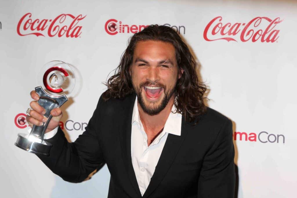 LAS VEGAS - MAR 31:  Jason Momoa in the CinemaCon Convention Awards Gala Press Room at Caesar's Palace on March 31, 2010 in Las Vegas, NV