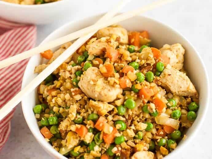 Chicken Fried Cauliflower Rice