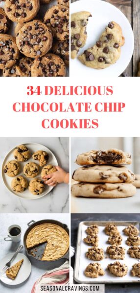 31 delicious chocolate chip cookies recipes.