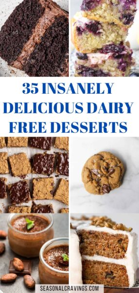 35 insanely delicious dairy free desserts. Whether you are lactose intolerant or simply prefer to avoid dairy, these desserts are perfect for satisfying your sweet tooth without compromising on taste. Indulge in a