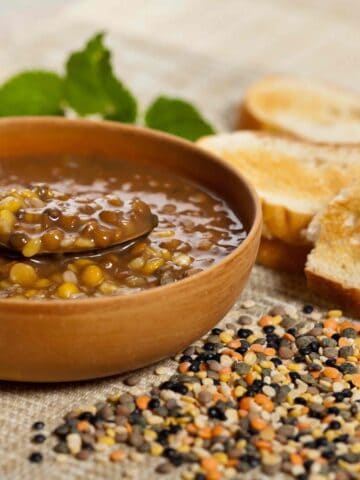 lentils in soup