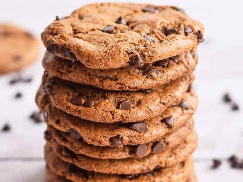 Paleo Almond Chocolate Chip Cookies