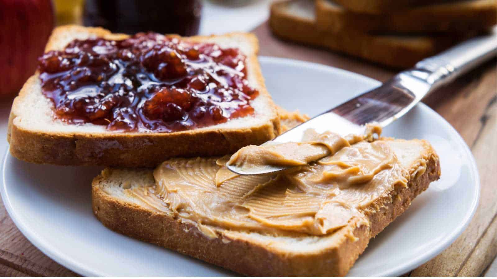Peanut Butter and Jelly Sandwiches