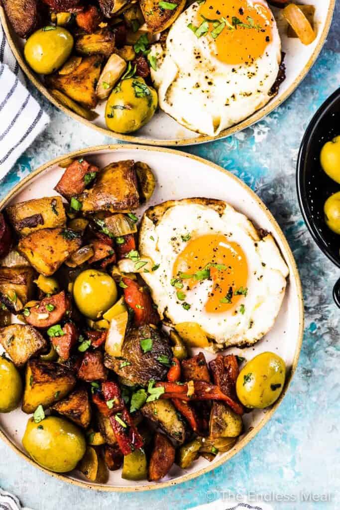 spanish breakfast potatoes