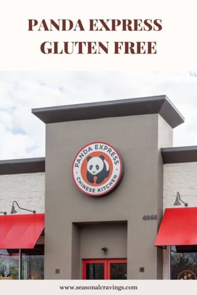Panda Express offers a gluten-free menu.