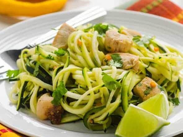 zucchini low carb noodles
