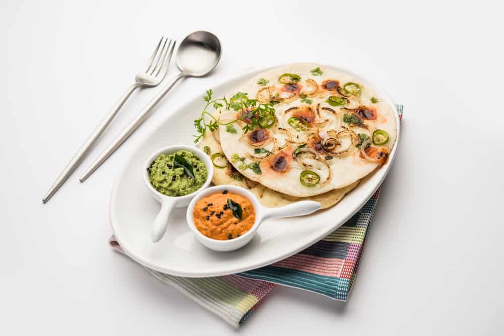 Uthappam,Or,Uttapam,Is,A,Type,Of,Dosa,From,South