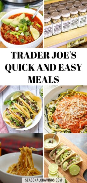 trader joes quick and easy meals