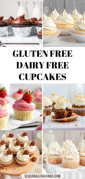 Gluten-free and dairy-free cupcakes.
