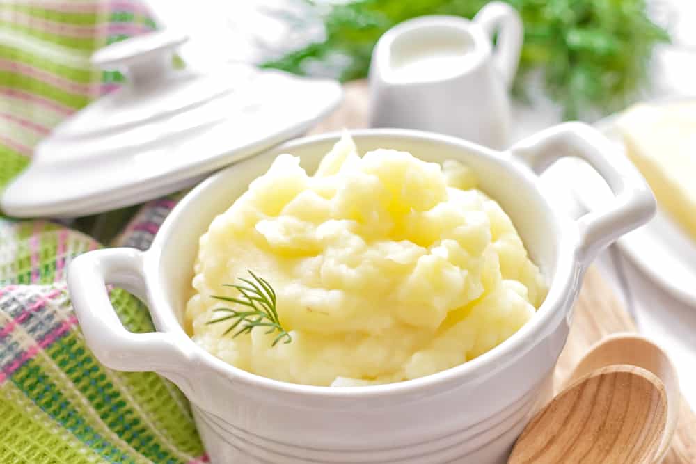 mashed potatoes