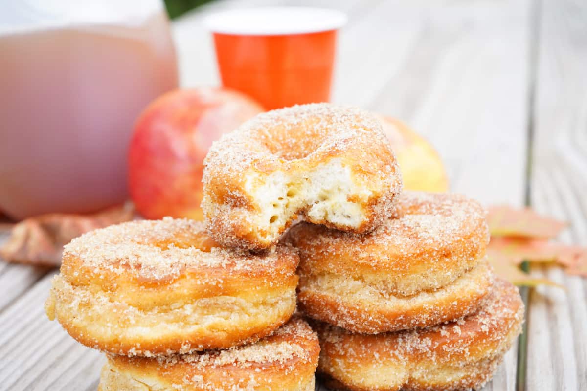Apple Pie Spice Campfire Donuts