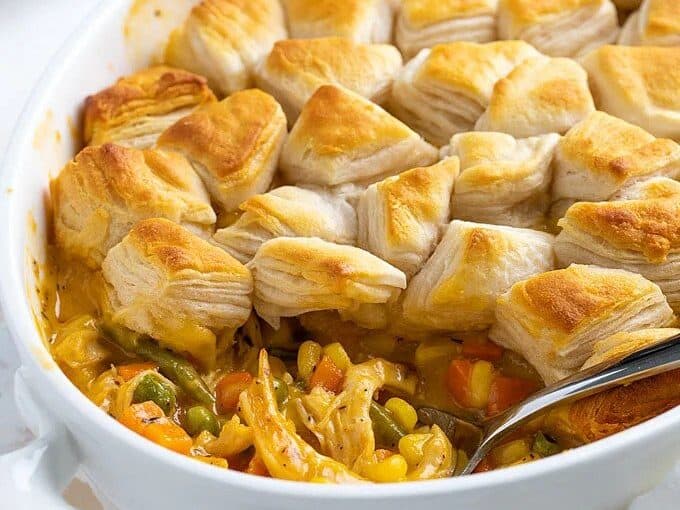 Cheesy Chicken Pot Pie