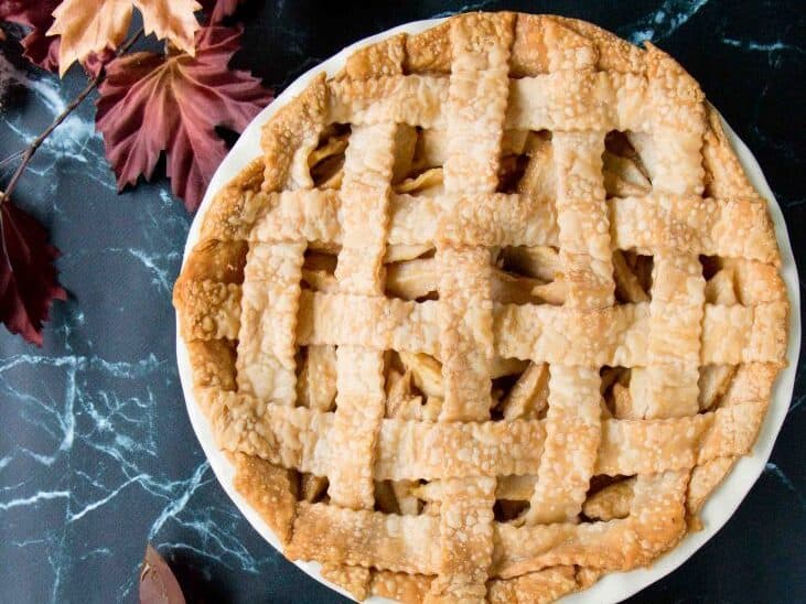 Maple Ginger Pear Pie