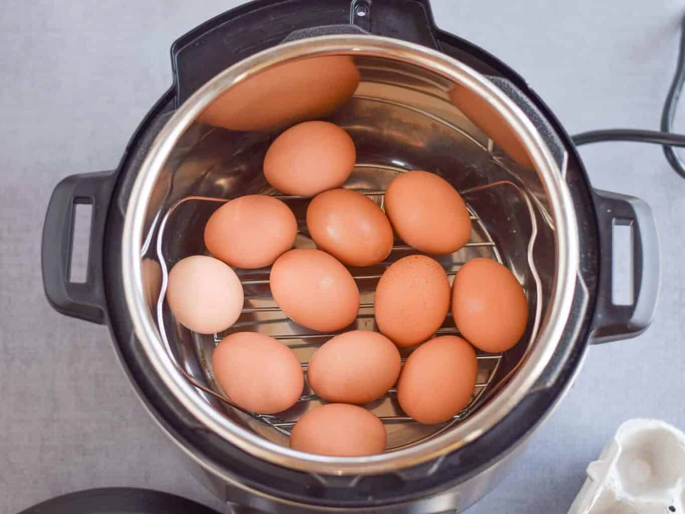 Easy to Peel Hard Boiled Eggs - Instant Pot
