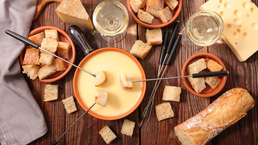 cheese fondue swiss