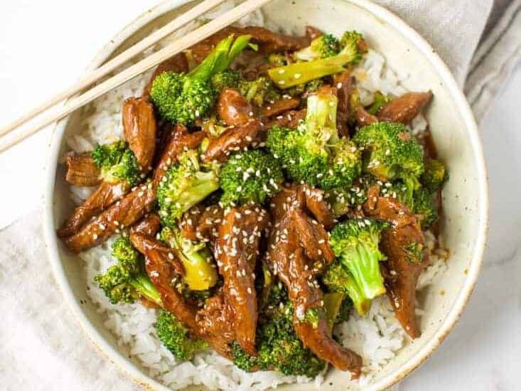 Instant Pot Beef and Broccoli gluten free
