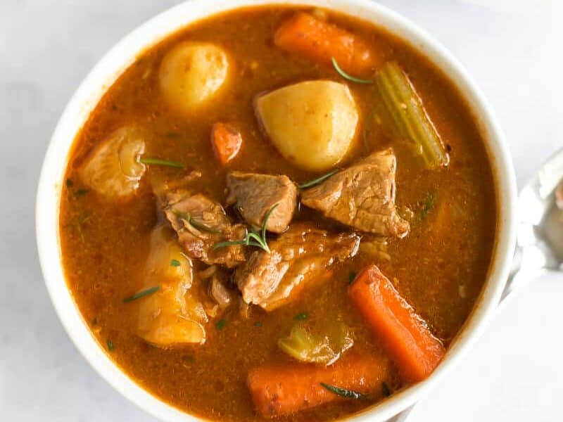 خورش گوشت گاو قابلمه فوری