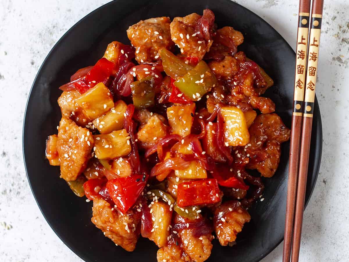 Chinese Hong Kong Style Sweet and Sour Chicken