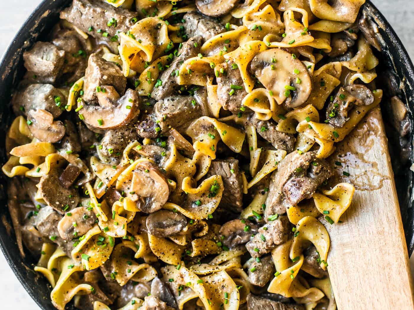 Beef Stroganoff