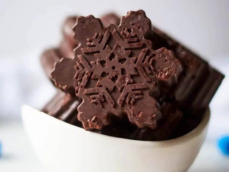 Chocolate Snowflakes