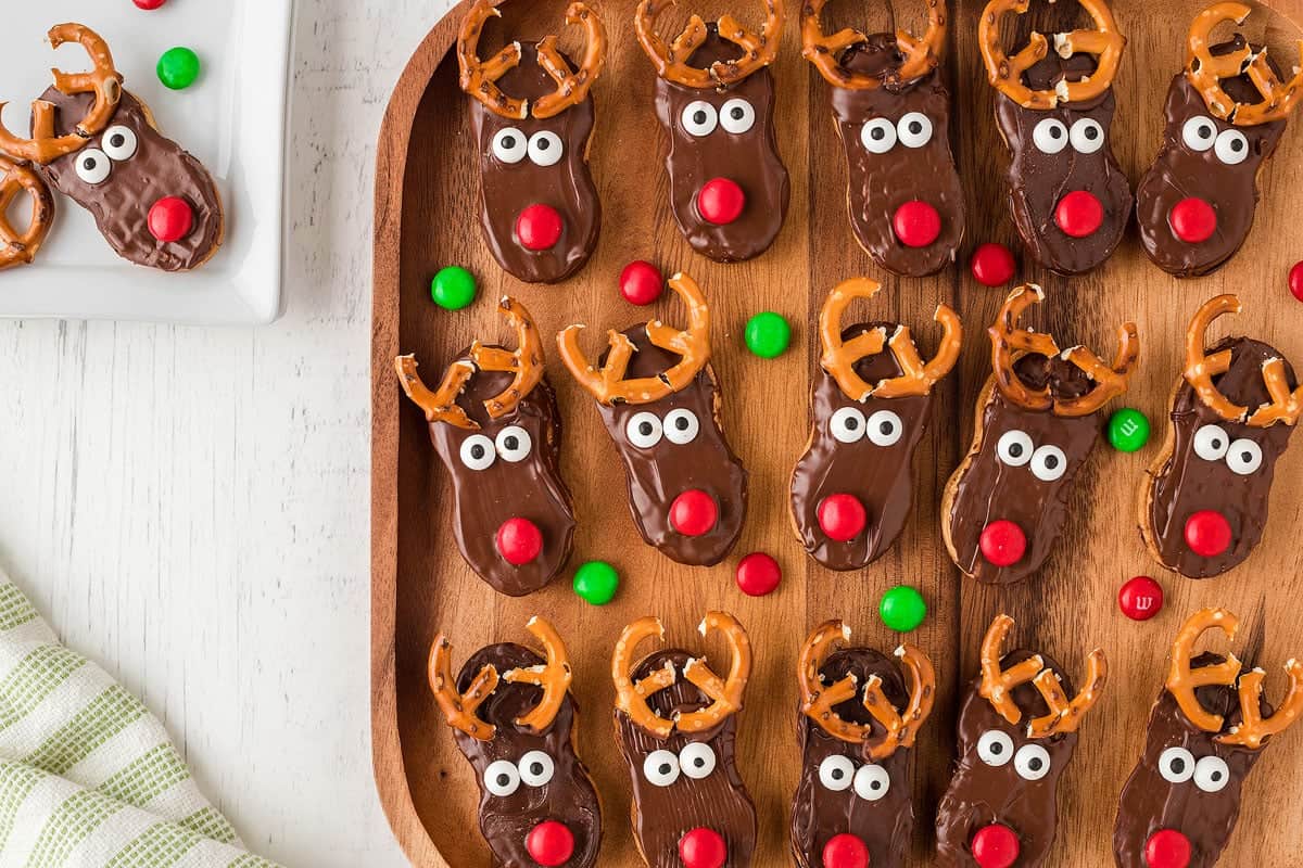 Holiday Reindeer Cookie Treats