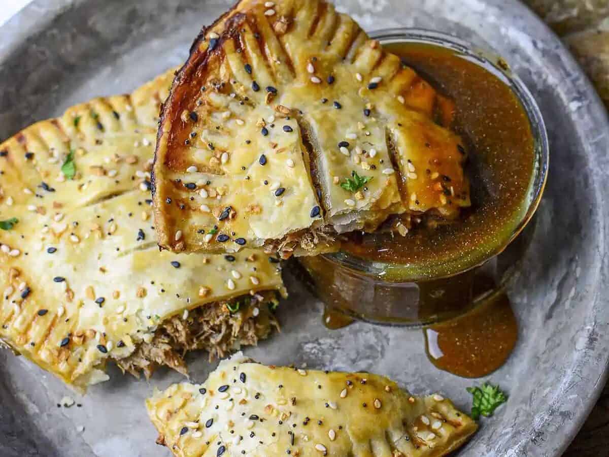 Flaky and Savory Beef Hot Pockets