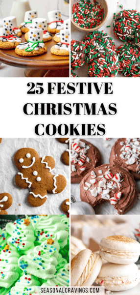 25 Festive Christmas Cookies