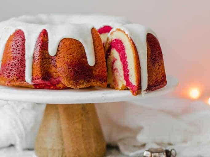 Red Velvet Marble Cake